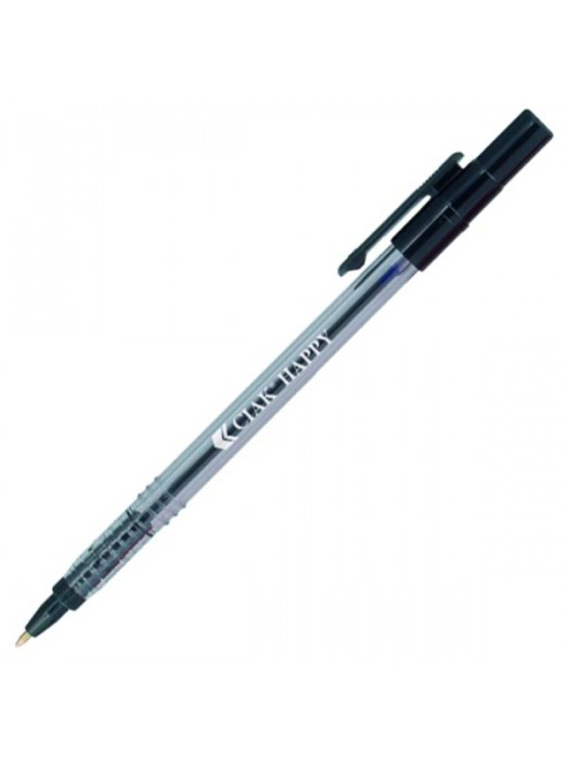 Plastic Pen Ciak Happy Retractable Penswith ink colour Blue